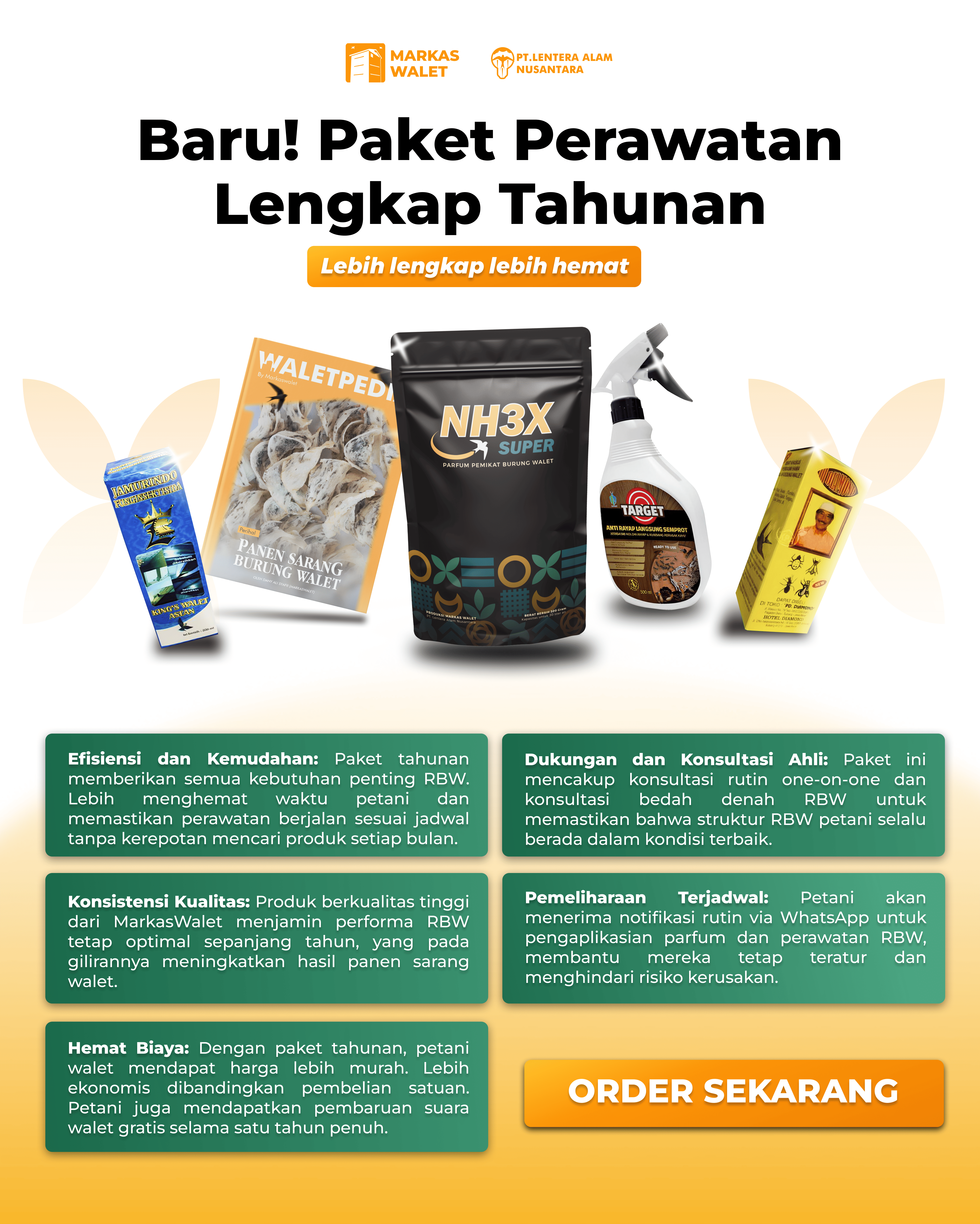 Keunggulan paket tahunan